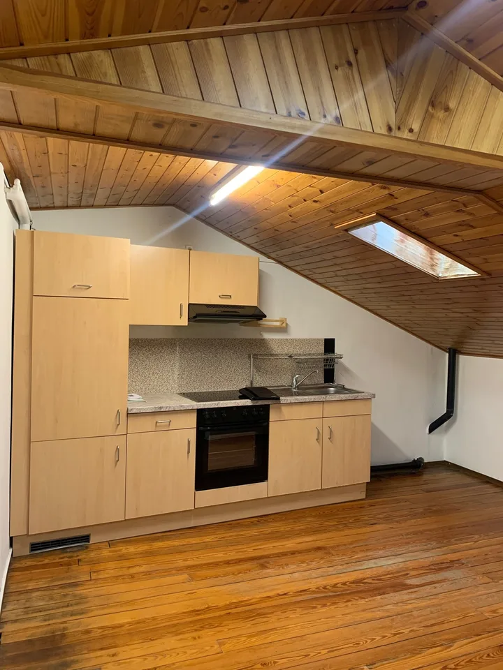 Appartement mansardé de 4 pièces