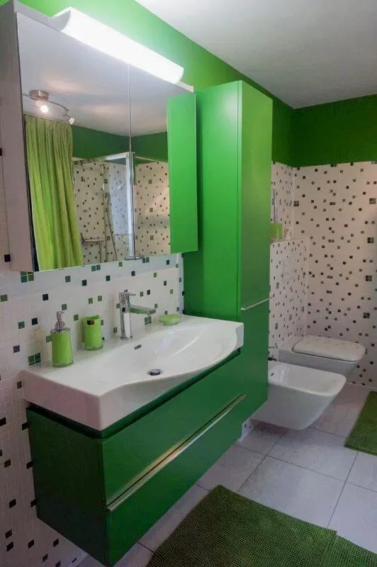 2.5 locali ammobiliato con splendido giardino