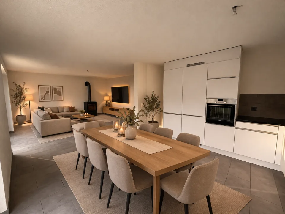 Tavannes, magnifique duplex de 5.5 pièces au 1er/2ème avec balcon