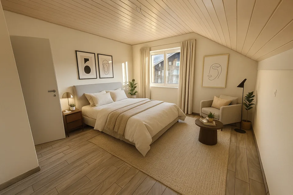 Tavannes, splendido duplex di 5.5 locali al 1°/2° piano con balcone
