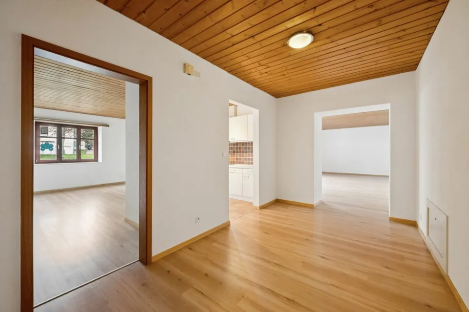 Gemütliche Gartenwohnung mit Cheminée und privater Terrasse