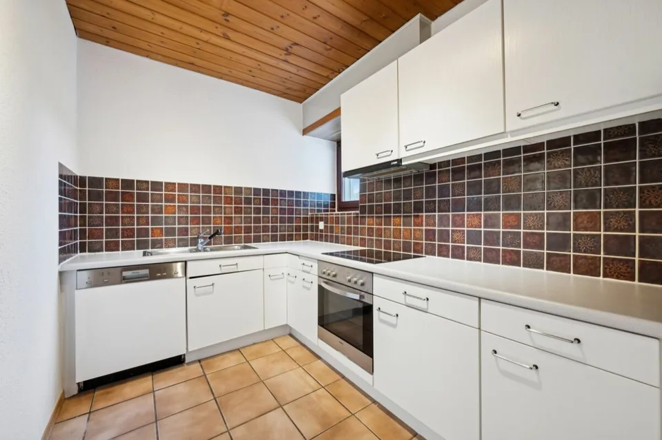 Gemütliche Gartenwohnung mit Cheminée und privater Terrasse