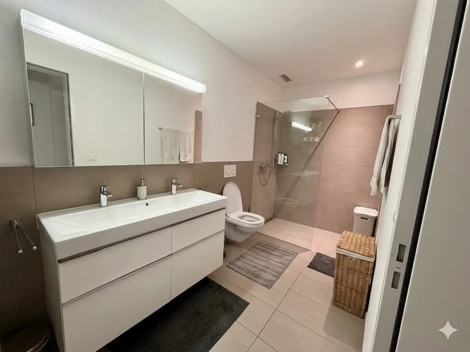 Appartamento di 4,5 locali al piano terra ad Aarburg – moderno, senza barriere e familiare