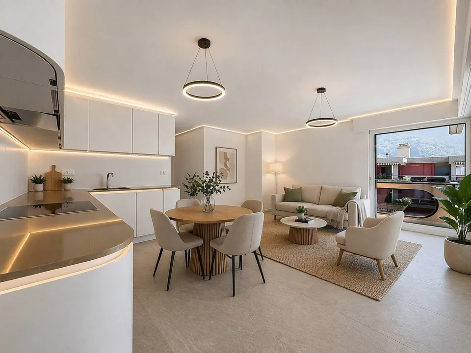 Appartamento mansardato con 2,5 locali, terrazza e vista panoramica