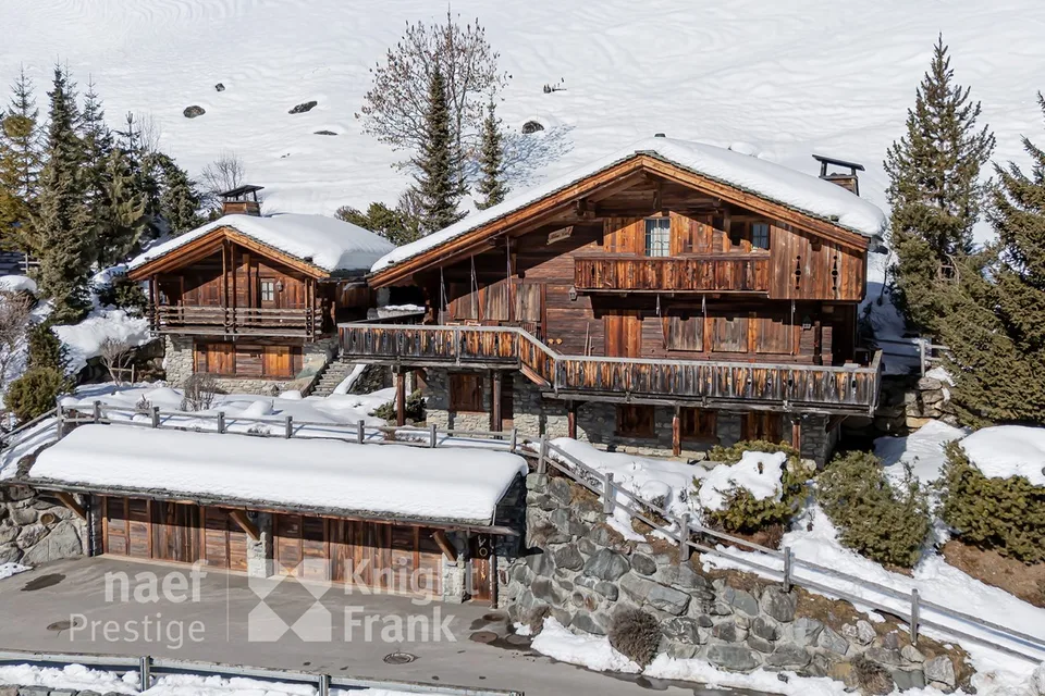 Luxueux chalet et son mazot indépendant