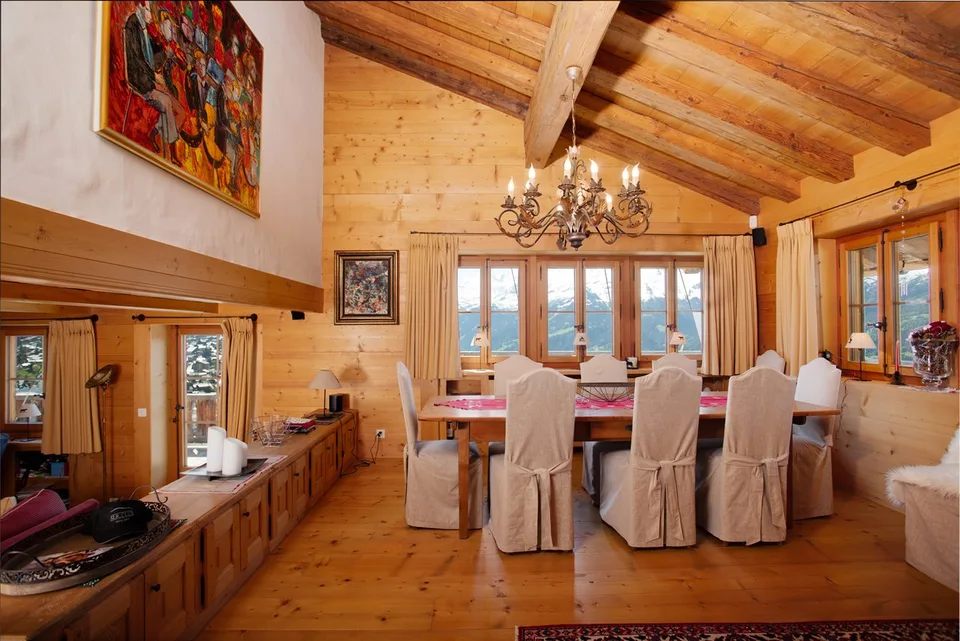 Luxueux chalet et son mazot indépendant