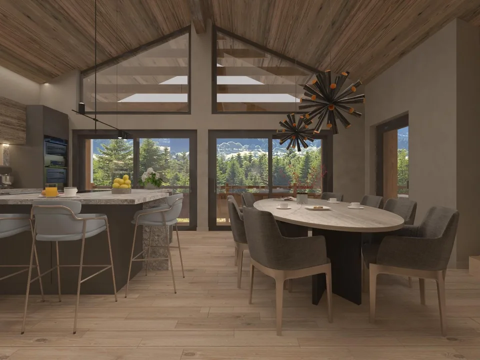 Im Zentrum von Crans-Montana, 6,5-Zimmer-Chalet mit hohem Standard