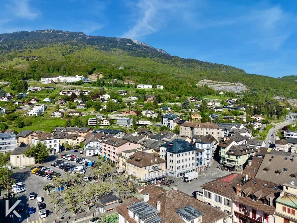 Local commercial au centre ville de Monthey