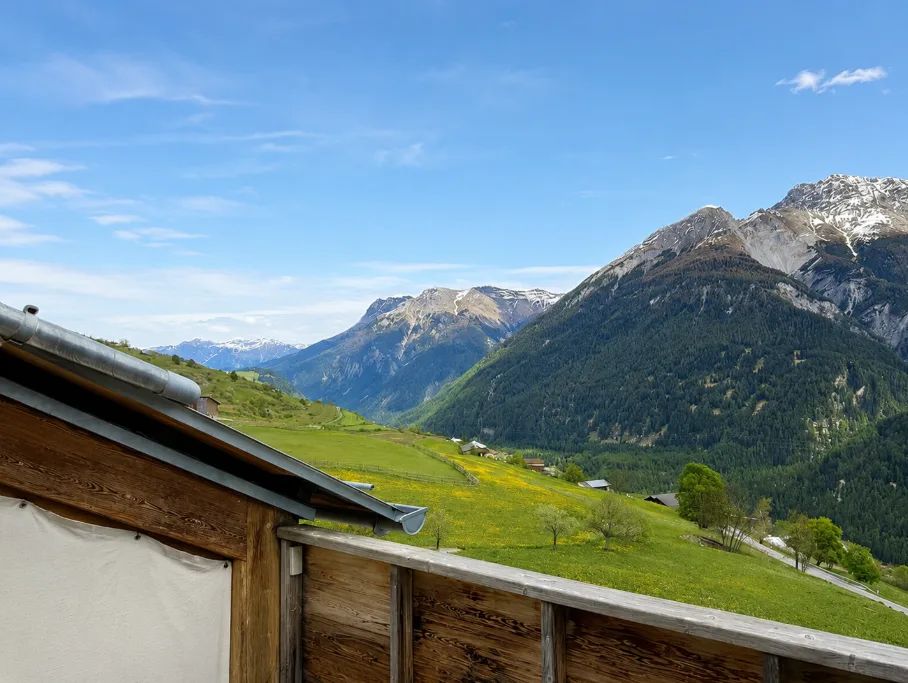 Alpiner Charme und unverbaubares Bergpanorama