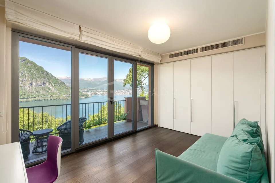 Elegantes Apartment von 190 m2 mit Seeblick und privatem Garten
