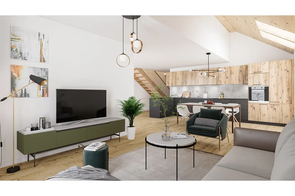 Appartements in einer renovierten Farm
