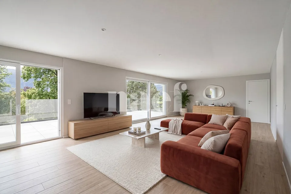 Lot C01 - Neues Dachgeschoss-Apartment mit 6,5 Zimmern zur Verkauf in Yvorne