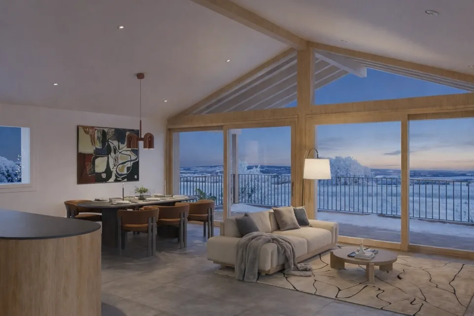 Booked! Duo of architect-designed villas under construction