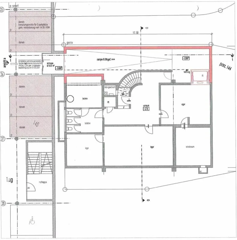 Geschäftshaus mit Entwicklungspotenzial an hochfrequenter Lage und gesicherter Parkierung in Buchs SG – Foto 11 von 13