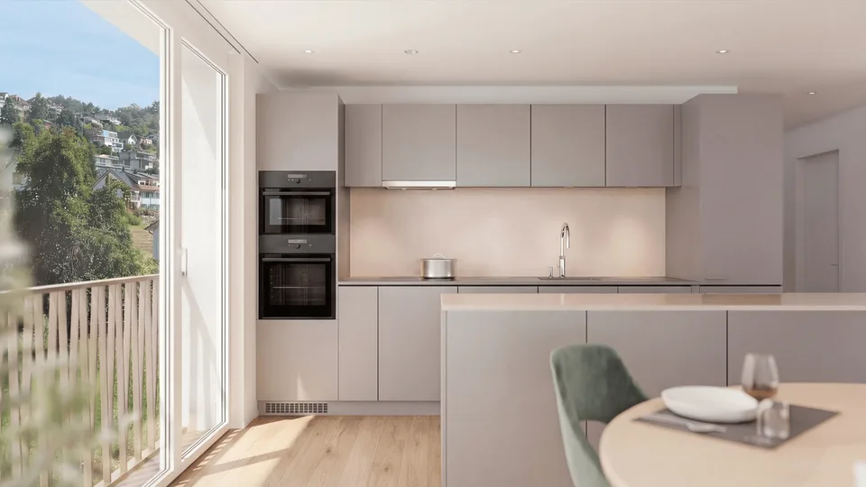 Appartement de jardin exclusif avec beaucoup d'intimité – vivre sur Rundiweg à Uetikon am See
