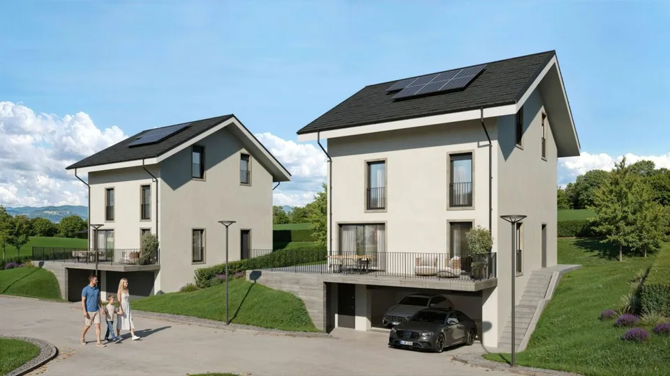 Drei individuelle Villen mit mehr als 200m² Wohnfläche