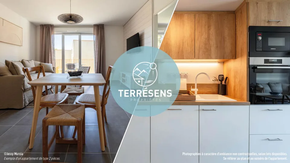 APPARTEMENT T3 - RÉSIDENCE LA CORNICHE BLEUE À SAUSSET-LES-PINS
