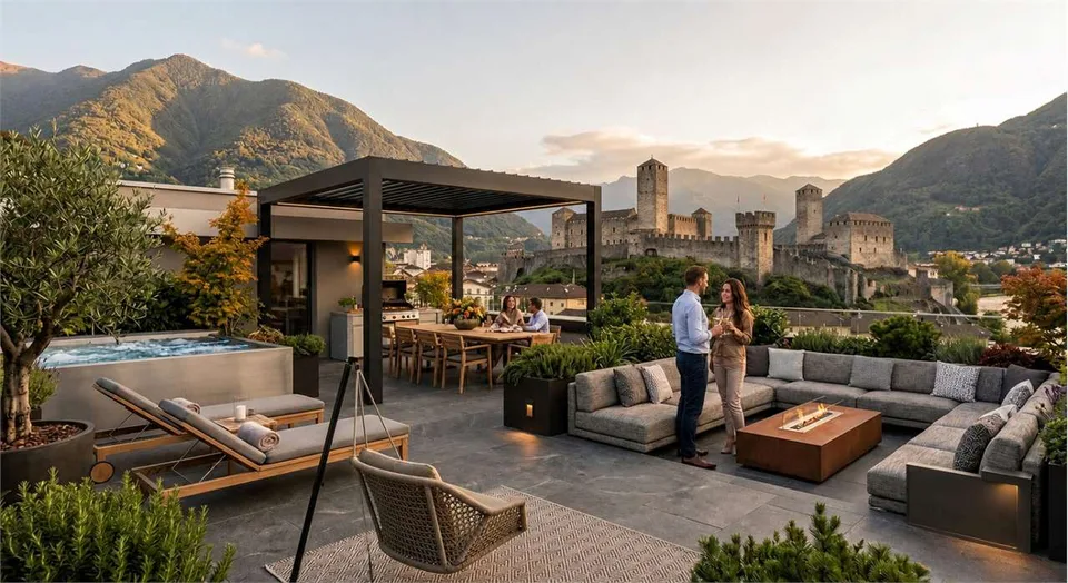 Exklusives Penthouse in Bellinzona – Foto 12 von 12