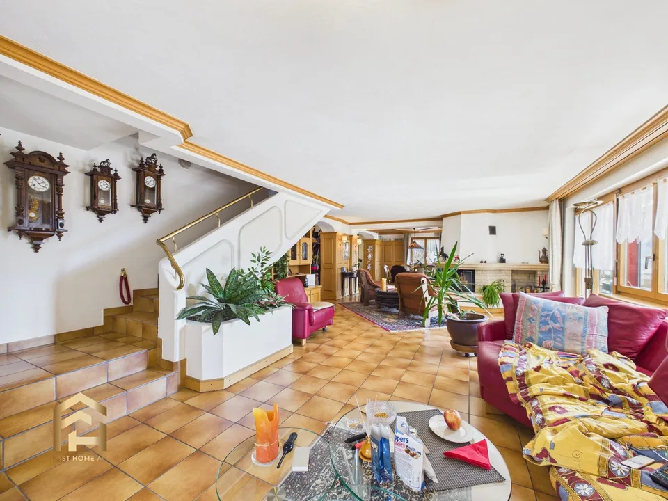 Villa spaziosa con area benessere in posizione ideale a Leukerbad