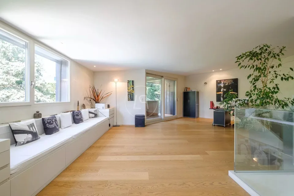 Architekten-Eigentum, sehr privat und ohne Belästigung, Conches (GE) – Foto 7 von 13
