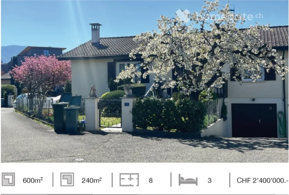 Magnifique maison bifamiliale de 7,5 pièces à Plan-les-Ouates