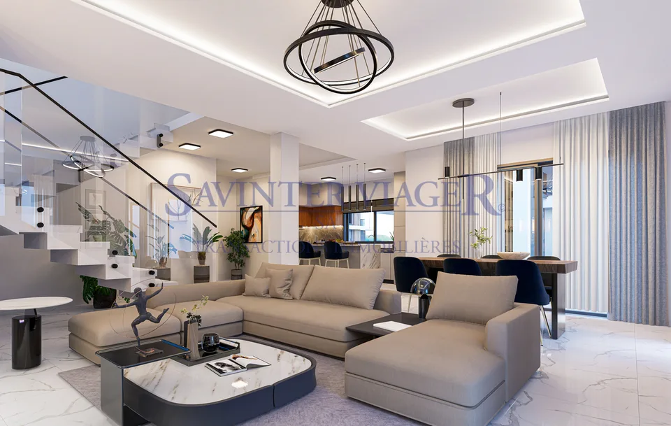 Maison de ville dans un complexe résidentiel à Chypre du Nord