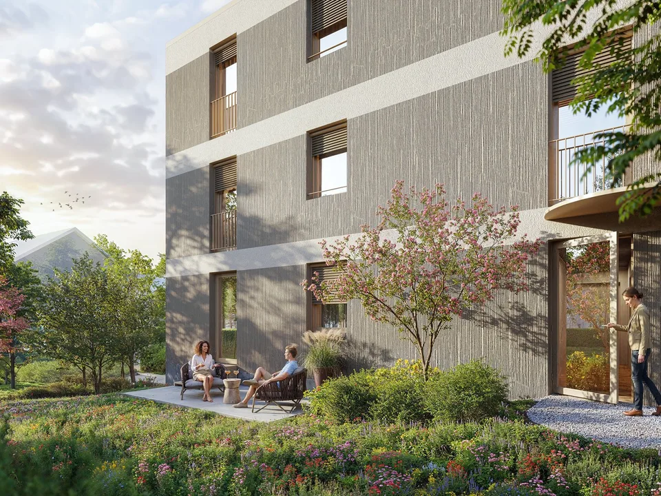 Nuovo edificio su Starenweg: Appartamento spazioso 4½/5½-locali al piano terra in vendita