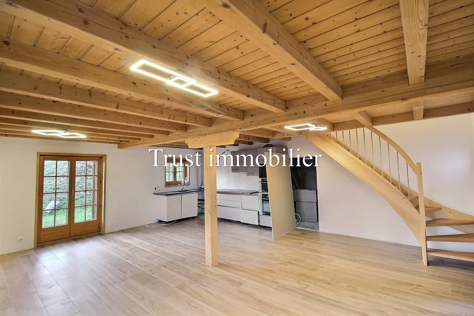 Vue splendide et charme garantis pour ce Chalet rénové