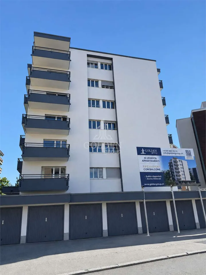 3,5 Zimmer in einer komplett renovierten Palazzina