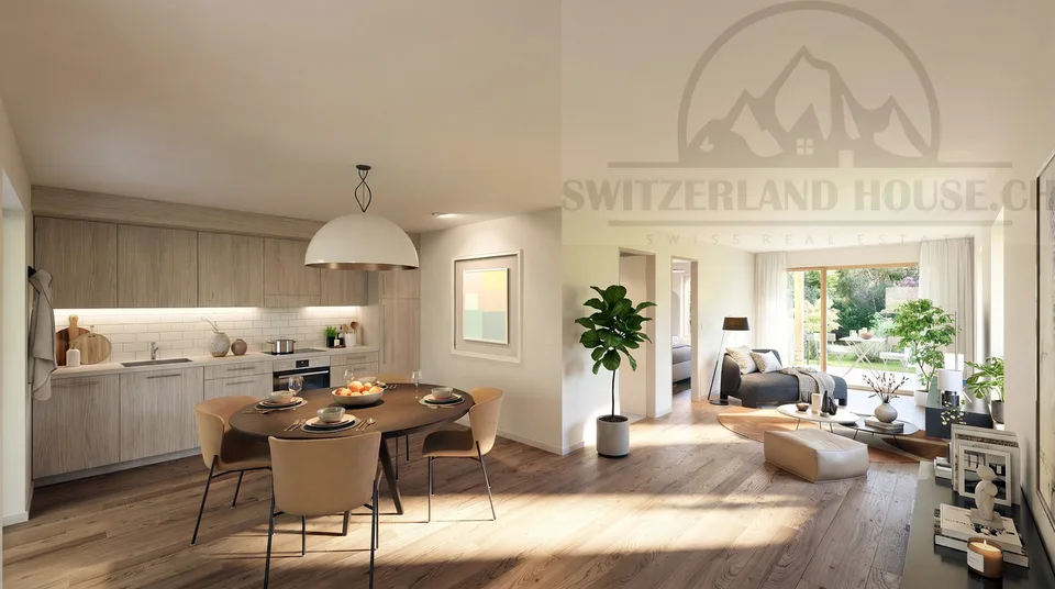 Magnifici 2.5 locali vicino alla Sarine nella bassa città di Friburgo