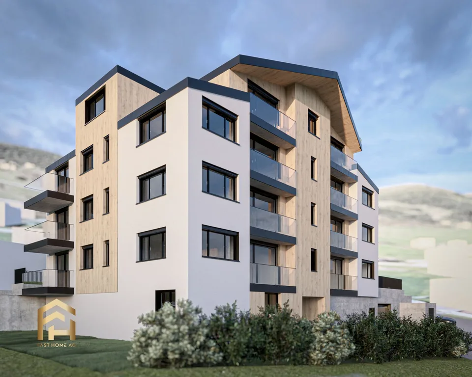 Innovatives Neubau-Projekt: Lichtdurchflutete 4.5 ZWG Wohnung