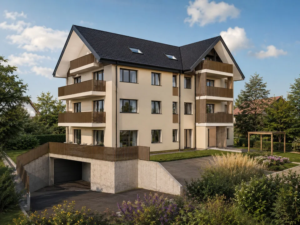Appartement neuf de 4.5 pièces au coeur d'Oron-la-Ville