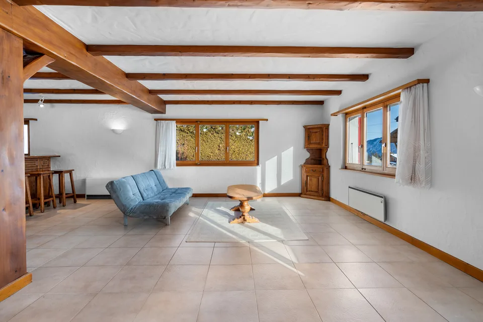 Appartement en rez-de-jardin en résidence secondaire