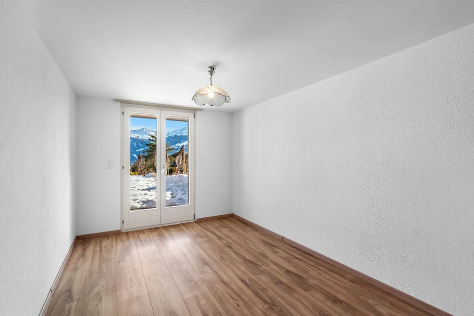 Appartement en rez-de-jardin en résidence secondaire