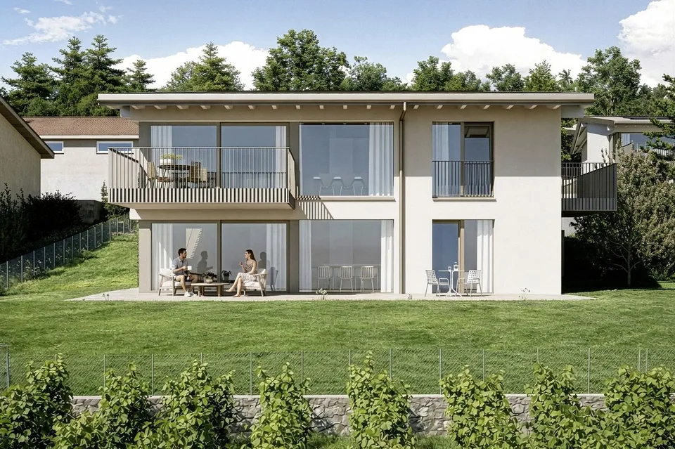 Wohnung mit 4.5 Zimmern, Garten und Terrasse – Foto 13 von 24
