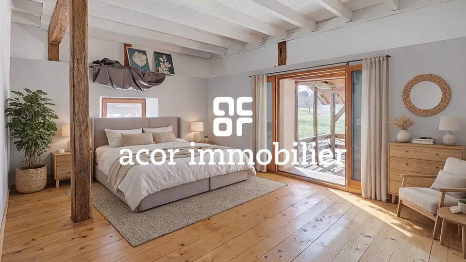 Immeuble de caractère avec jardin, piscine et revenu locatif