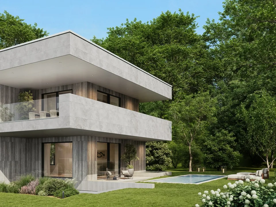 Haut Rivage, Cologny | 3 individuelle Villen mit Seeblick