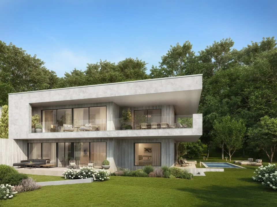 Haut Rivage, Cologny | 3 villas individuelles avec vue lac