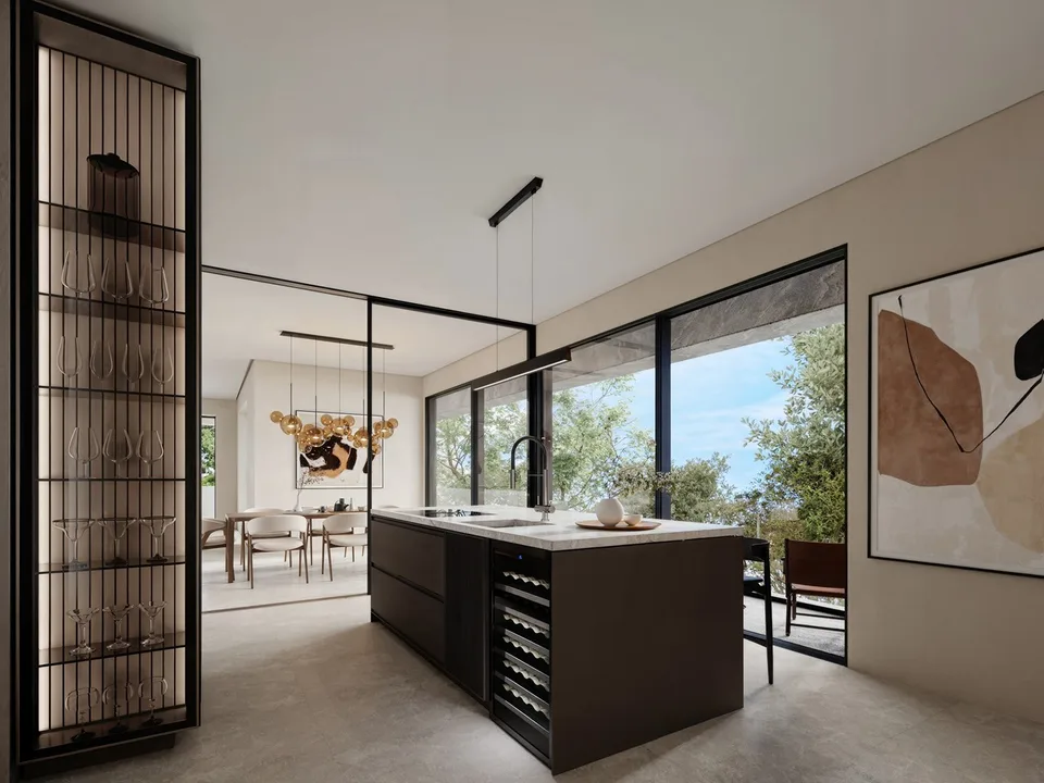 Haut Rivage, Cologny | 3 individuelle Villen mit Seeblick