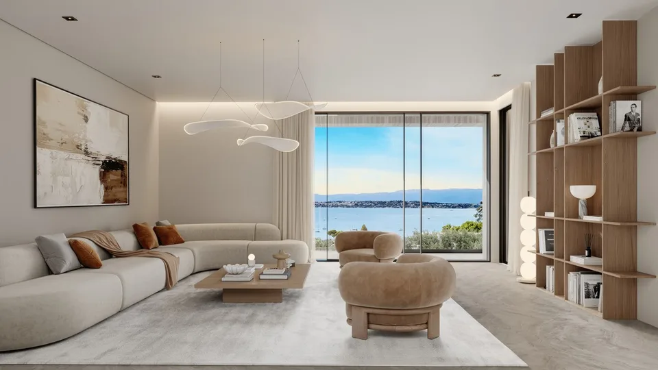 Haut Rivage, Cologny | 3 individuelle Villen mit Seeblick