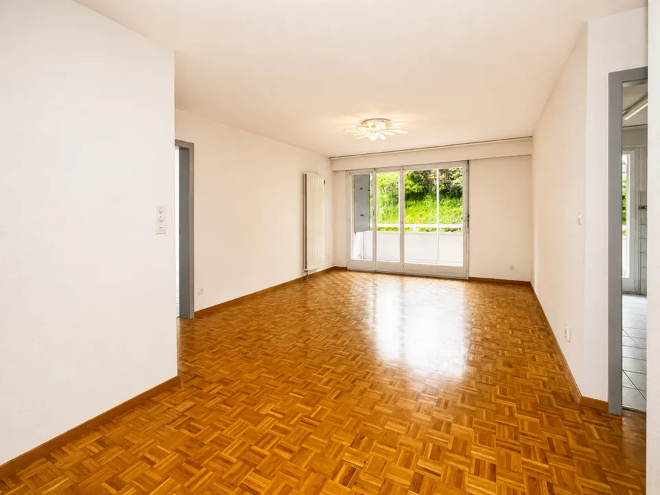 Appartement de 3 pièces avec véranda et situation privilégiée