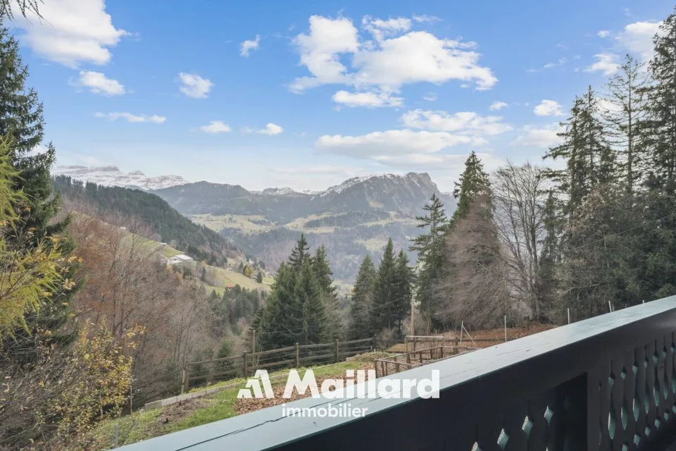 Schönes Chalet im Sépey