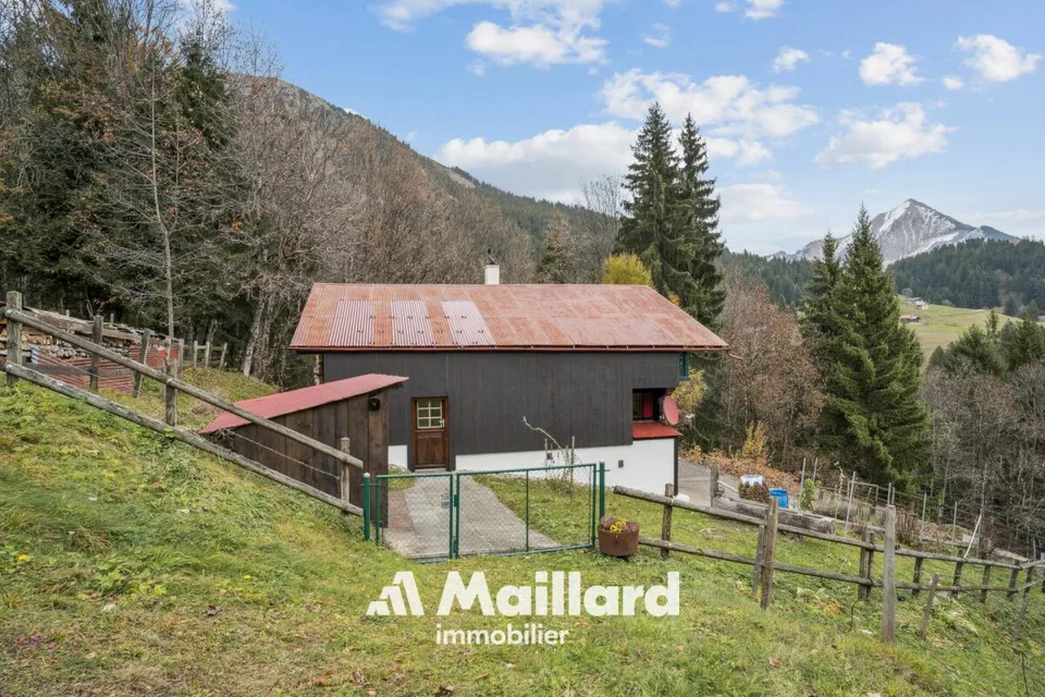 Schönes Chalet im Sépey