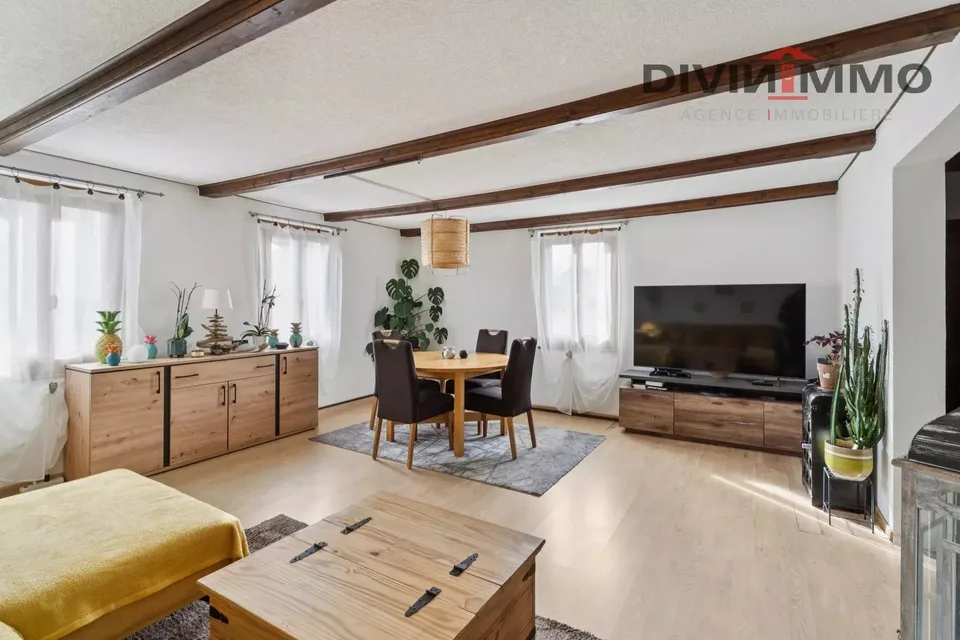 Duplex of 5.5 rooms in a village house