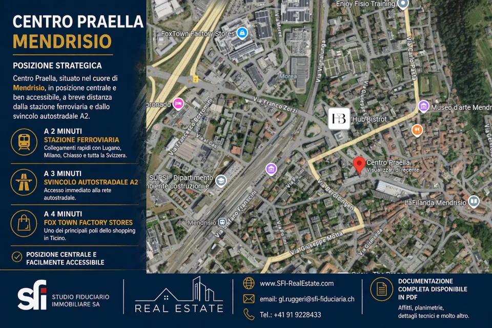 Income-generating investment in the heart of Mendrisio