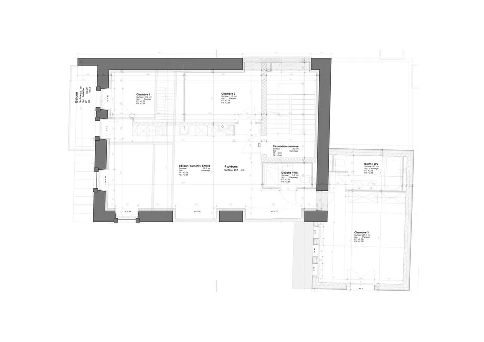 Meraviglioso appartamento di 4.5 locali ristrutturato con terrazza e giardino a Brent / Montreu – foto 7 di 8