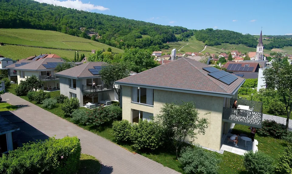 SOLTANTO 1 PLOT IN VENDITA - Narches a 2088 Cressier