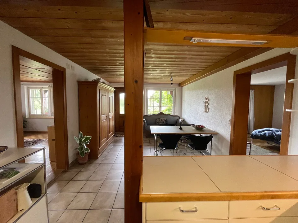 4½ ZI-WOHNUNG IN RÜFENACHT (BE), MÖBLIERT, TEMPORÄR