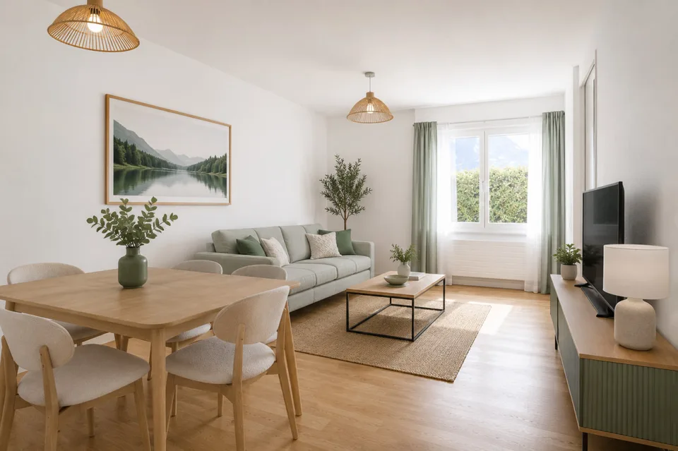 SIERRE - Charmant 2.5 pièces avec terrasse ensoleillée
