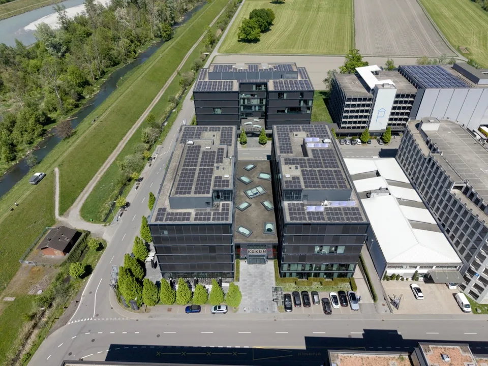 Eine ganze Etage  973 m² im Kokon I